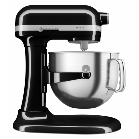 KitchenAid Mиксер ARTISAN 6,6 л с выдвижной чашей Onyx Black 5KSM70SHXEOB