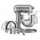 KitchenAid ARTISAN  6,6 litran yleiskone nostettavalla kulholla Contour Silver 5KSM70SHXECU