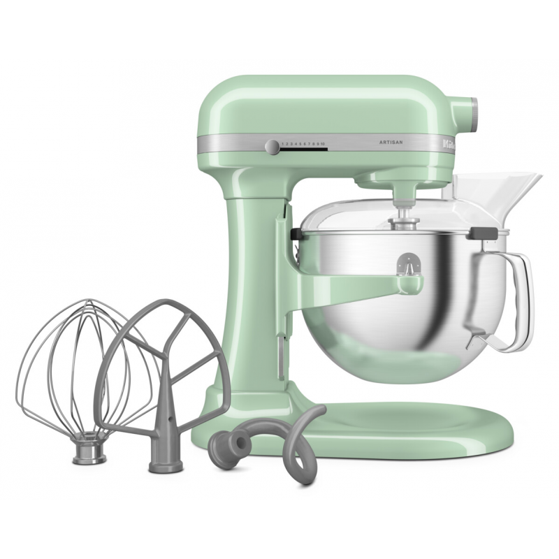 KitchenAid Stacionārais mikseris ARTISAN 5,6 l ar paceļamu bļodu Pistachio 5KSM60SPXPT