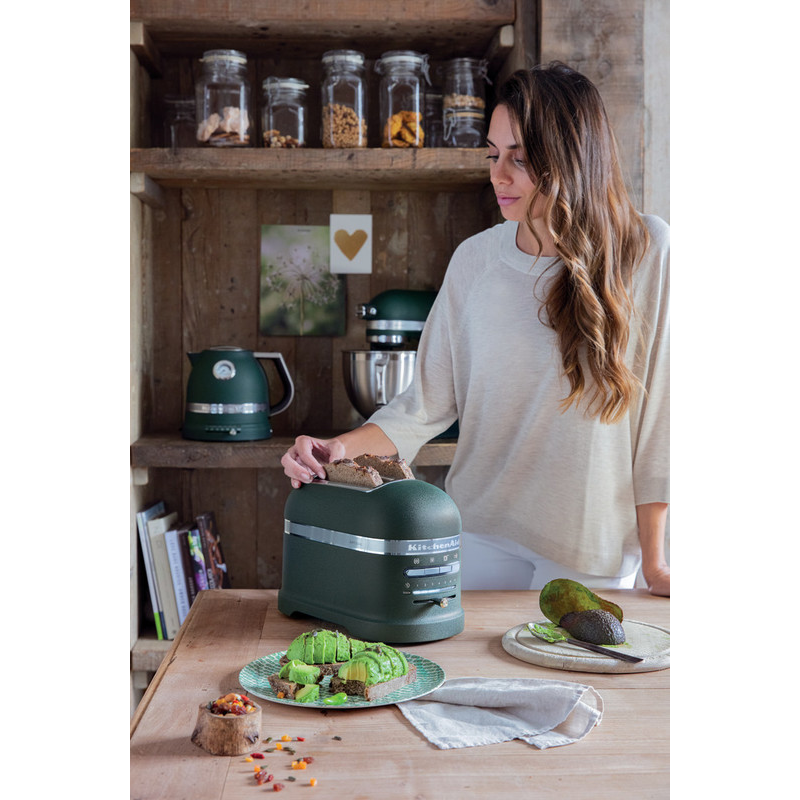 KitchenAid Artisan Leivänpaahdin 2:lle viipaleelle, Pebbled Palm 5KMT2204EPP