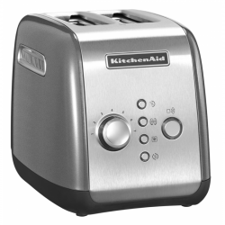 2-slot Toaster, Contour Silver
