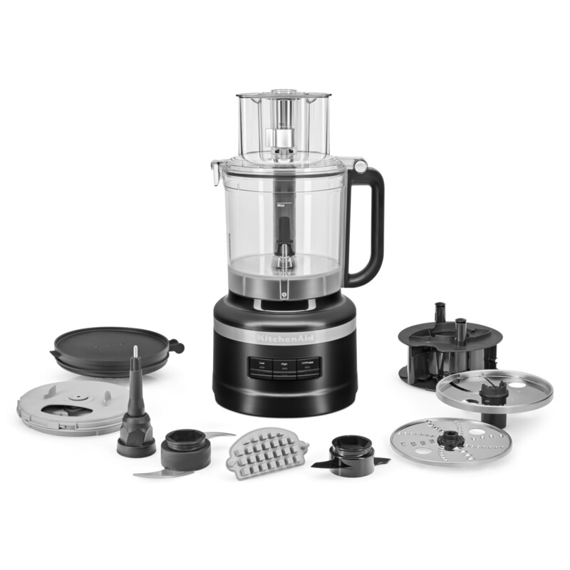 KitchenAid food processor 3,1l, Matte Black 5KFP1319EBM