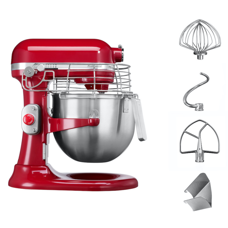 KitchenAid professional stand mixer 5KSM7990XER Empire Red 