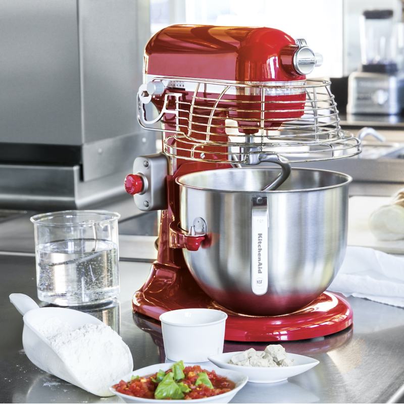 KitchenAid professional stand mixer 5KSM7990XER Empire Red 