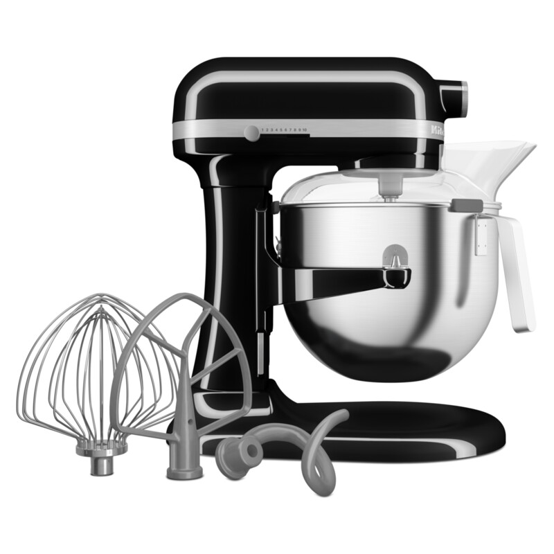 KitchenAid Heavy Duty 6.6 L Bowl-Lift Stand Mixer  5KSM70JPXEOB Onyx Black