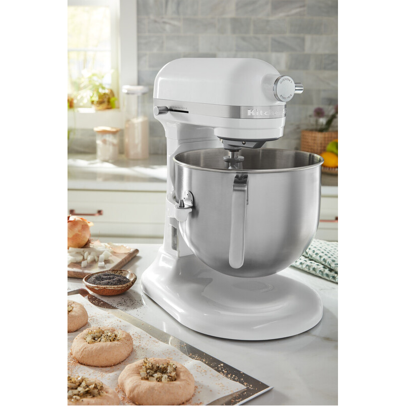Heavy Duty 6.6 L Bowl-Lift Stand Mixer 5KSM70JPXEWH White