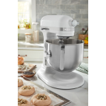 Heavy Duty 6.6 L Bowl-Lift Stand Mixer 5KSM70JPXEWH White