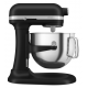 KitchenAid Galda mikseris ARTISAN 6,6 l ar paceļamu bļodu Matte Black 5KSM70SHXEBM 