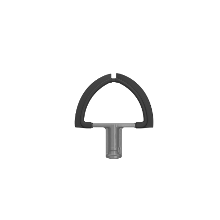 Hõbedase kattega kahepoolse elastse servaga klopits