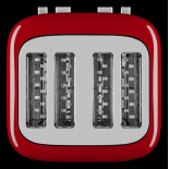 Toaster mit manueller Bedienung 5KMT410EER