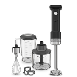 Cordless Hand blender KitchenAid Co with accessories, WO battery