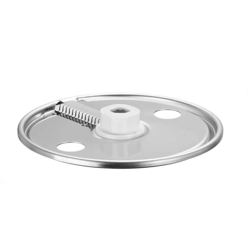 Julienne disc with separate food wiper