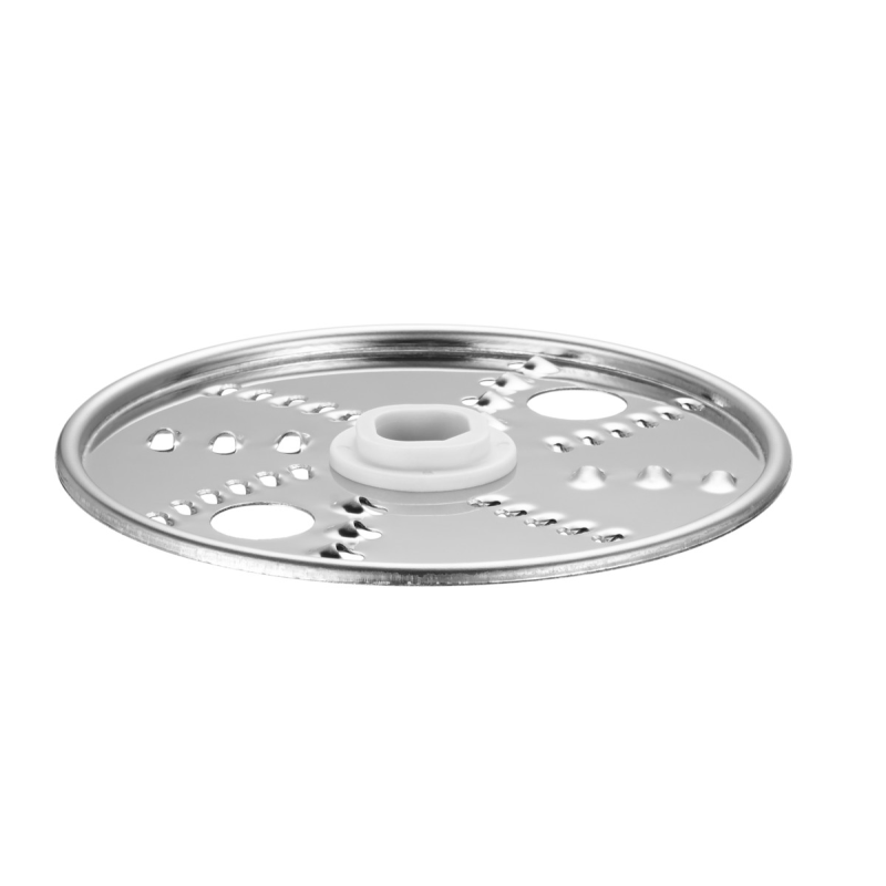 Reversible shredding disc with separate food wiper