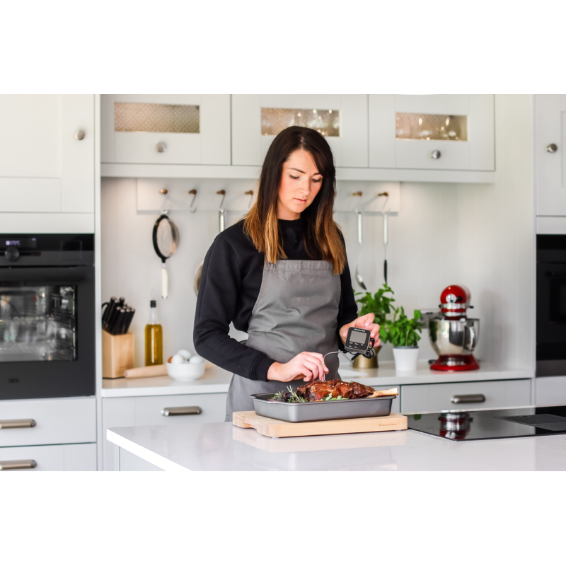 Digitales Einstichthermometer mit Timer, Bereich -40 °C bis 250 °C