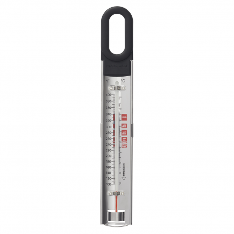 KitchenAid Clip-On Cooking Thermometer for Oil, Sugar and Jam, 40°C to 204°C Range