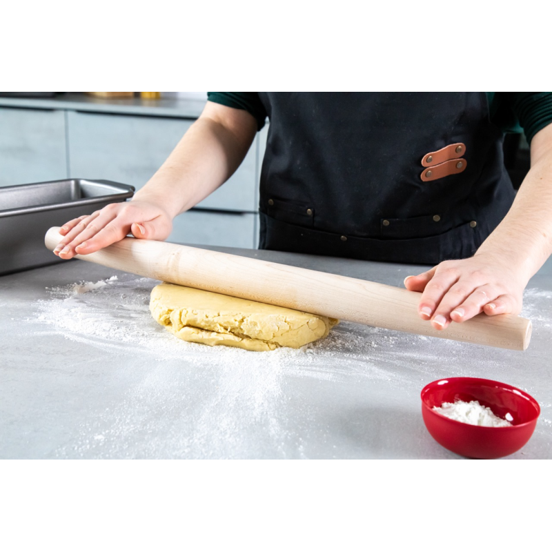 KitchenAid langes, konisches Nudelholz aus Ahornholz