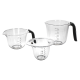 KitchenAid Set mit 3 abgewinkelten Messbechern