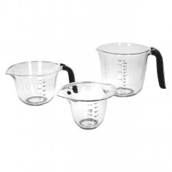 KitchenAid Set of 3 Angled Measuring Jugs