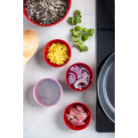 KitchenAid 4-osaline kaanega kausikomplekt, Empire Red