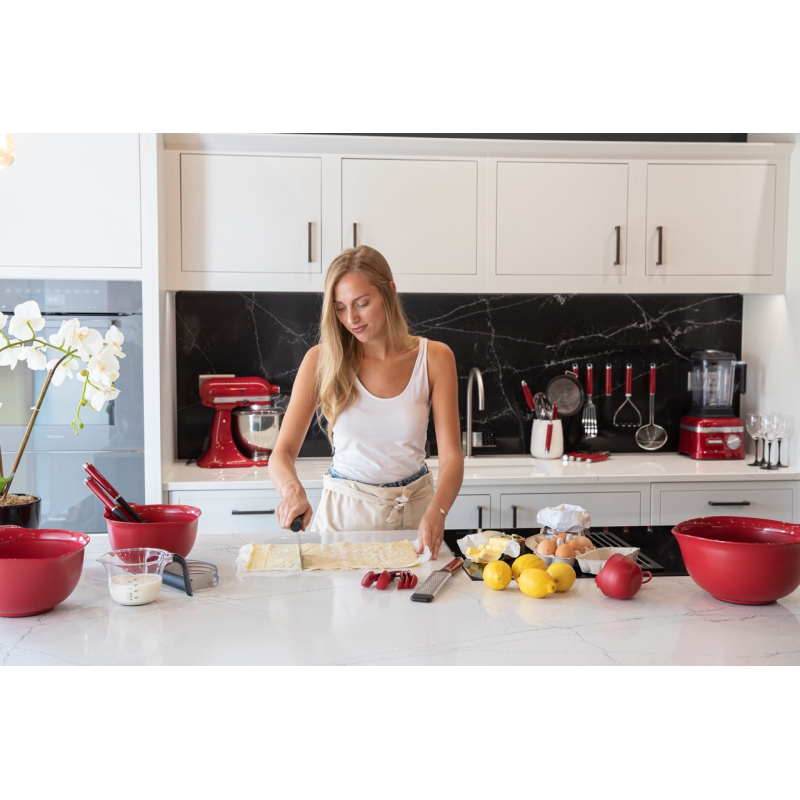 KitchenAid Set mit 4 Messbechern, Empire Red