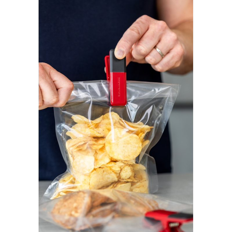 Набор KitchenAid из 4 кухонных зажимов, Empire Red