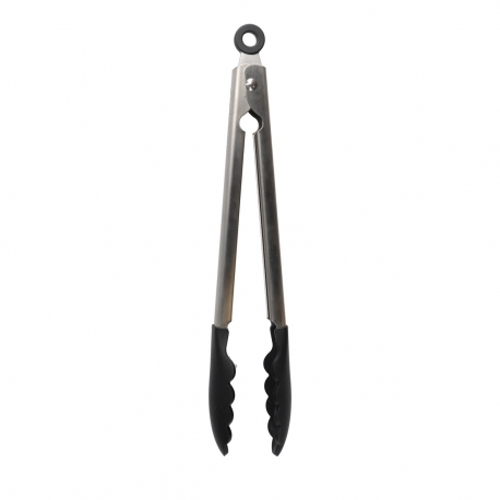 KitchenAid 30cm Top Lock Tongs, Onyx Black