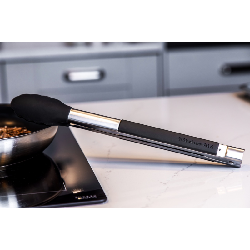 KitchenAid 30cm sivulukkopihdit, Onyx Black