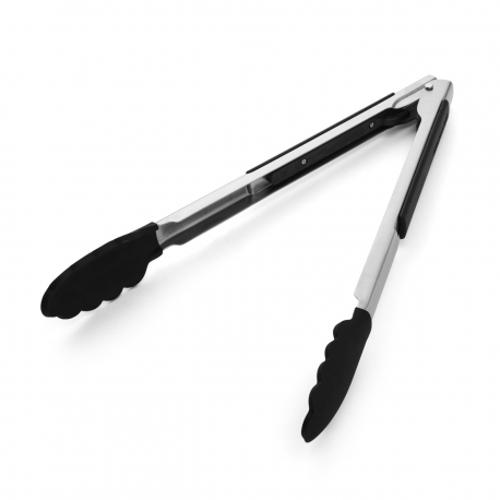 KitchenAid 30cm Side Lock Tongs, Onyx Black