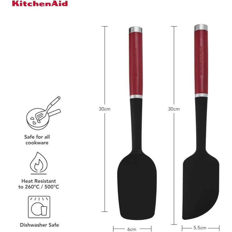 KitchenAid 2-Piece Spatula Set
