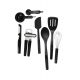 KitchenAid 15-osainen astiasetti, Onyx Black