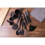Набор посуды KitchenAid из 15 предметов, Onyx Black