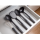 KitchenAid 6-Piece Utensil Set and Ceramic Holder, Onyx Black