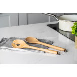 KitchenAid bērzkoka salātu servēšanas komplekts