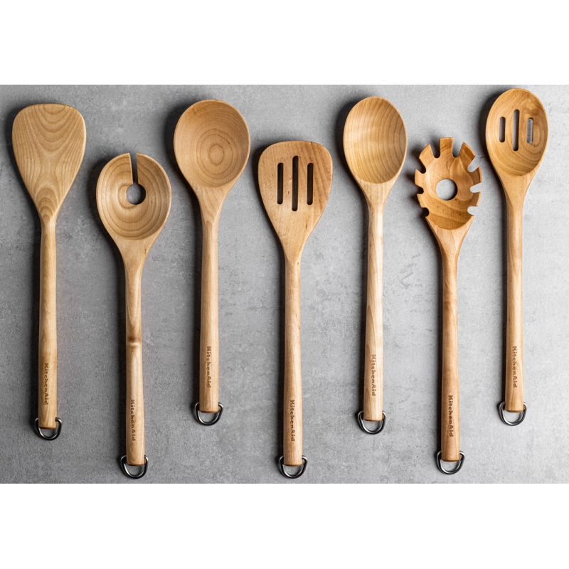 KitchenAid Birchwood Pasta Server