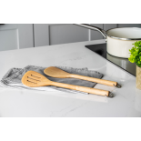 KitchenAid bērzkoka rievota lāpstiņa