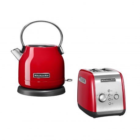 Artisan set of toaster and kettle