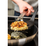 Лопатка KitchenAid Classic, Onxy Black, гофрированная