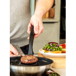 KitchenAid Classic Slotted Turner, Onyx Black, Carded