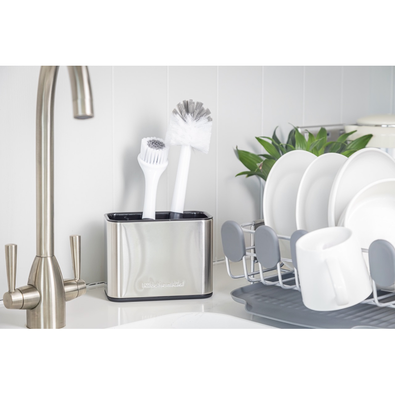 Stainless Steel Sink Brush Caddy