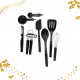 KitchenAid 15-Piece Utensil Set, Onyx Black