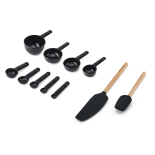 KitchenAid 11 dalių kepimo rinkinys, Onyx Black