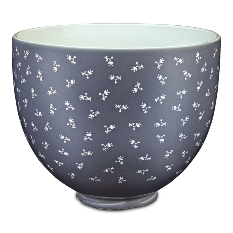 Ceramic bowl for stand mixer 4,7L Spring Leaves