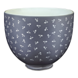 Ceramic bowl for stand mixer 4,7L Spring Leaves