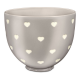 Ceramic bowl for stand mixer 4,7L Layered Hearts