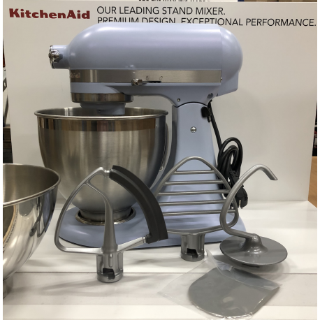 Metų spalva 2024 - Blue Salt KitchenAid Artisan pastatomas plakiklis / Outlet