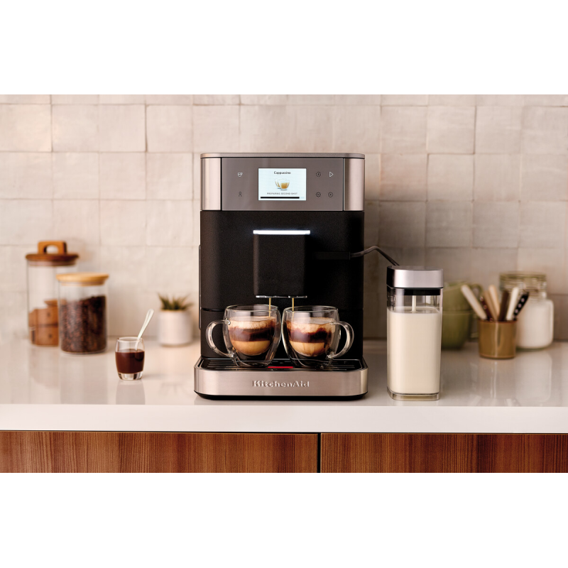 Automatinis espresso kavos aparatas KF7, Cast Iron Black