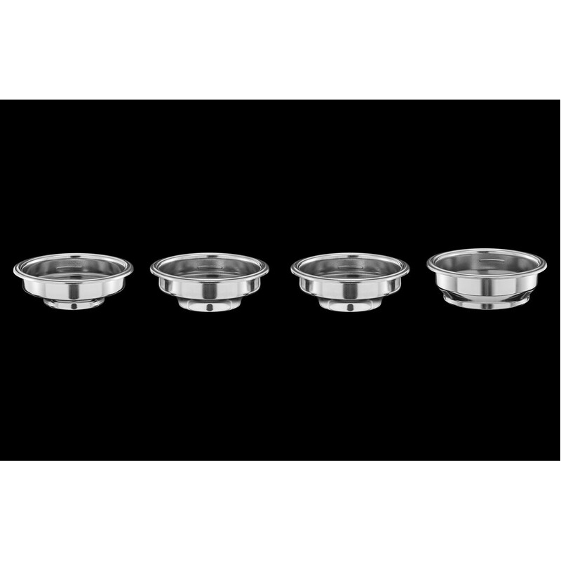 Pusiau automatinis espreso aparatas su girnine kavamale, Cast Iron Black