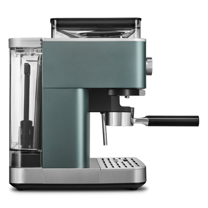Semi Automatic Espresso Machine with Burr Grinder, Juniper