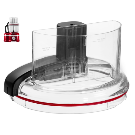 Food processor lid for 4L bowl