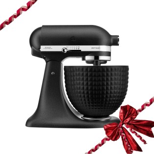 KitchenAid Plakiklis Artisan 4,8L / Custom Cast Iron Black